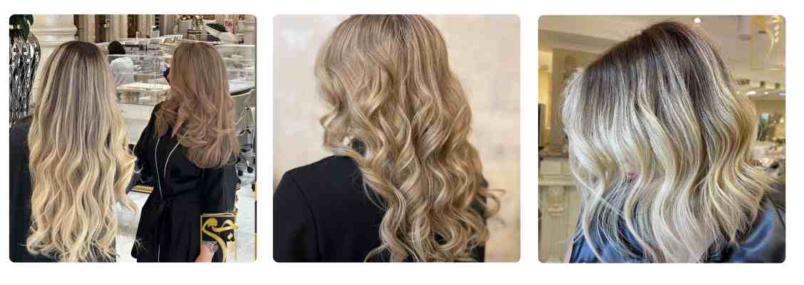 خدمات رنگ سالن زیبایی چم