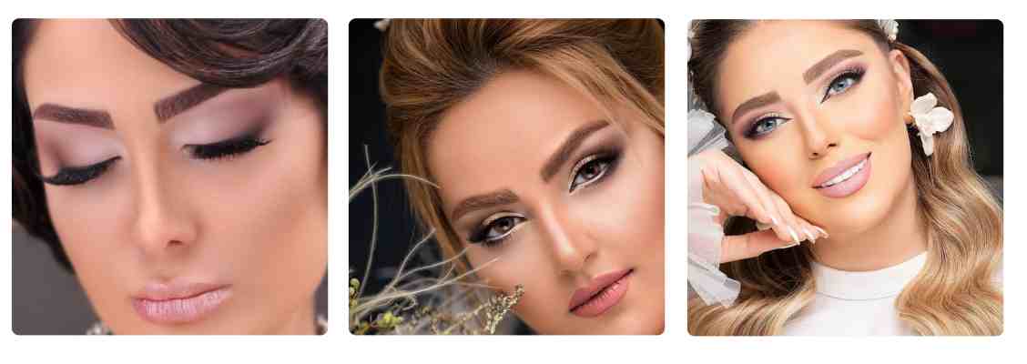 میکاپ حرفه ای سالن گل رخ