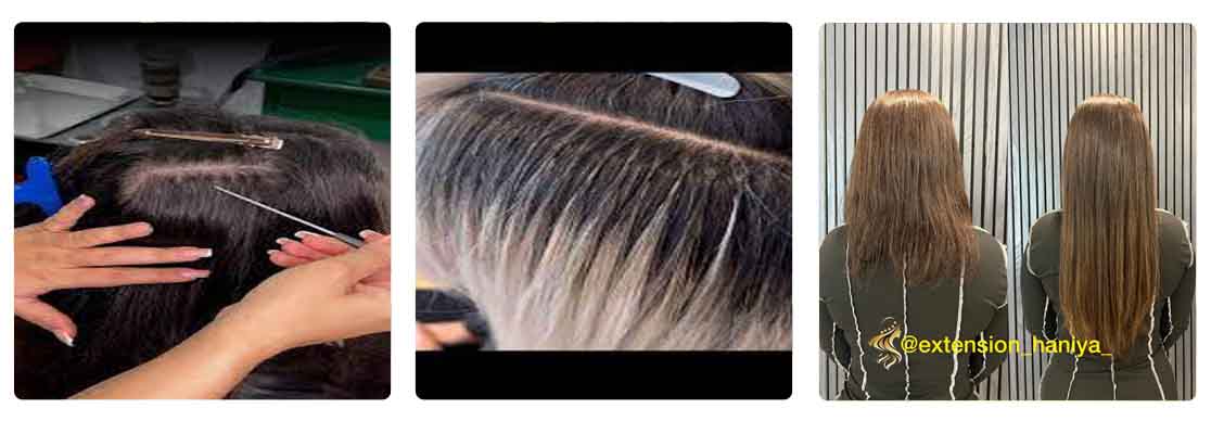 اکستنشن مو هانیه هاتفی