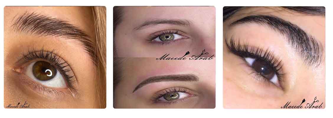 اکستنشن مژه مائده عرب