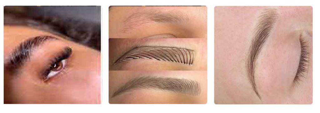 سالن زیبایی پرنیان تاجیک میکروبلیدینگ ابرو