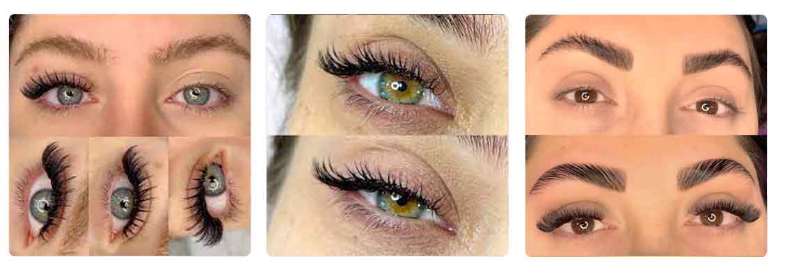 سالن زیبایی رزا متین مرکز اکشتنشن مژه