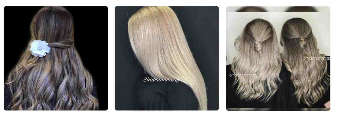 خدمات رنگ سالن زیبایی شبنم نظیف