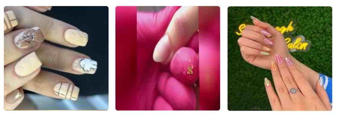 کاشت ناخن در سالن زیبایی شقایق