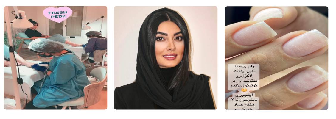 سالن شیما قره داغی بهترین مرکز مانیکور و پدیکور کرج
