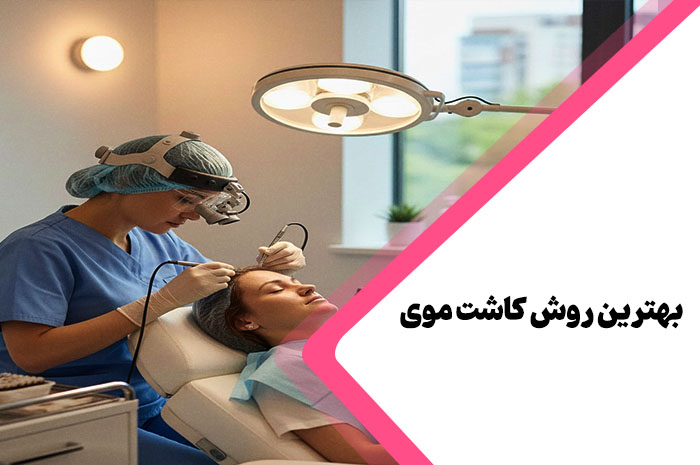 بهترین روش کاشت مو