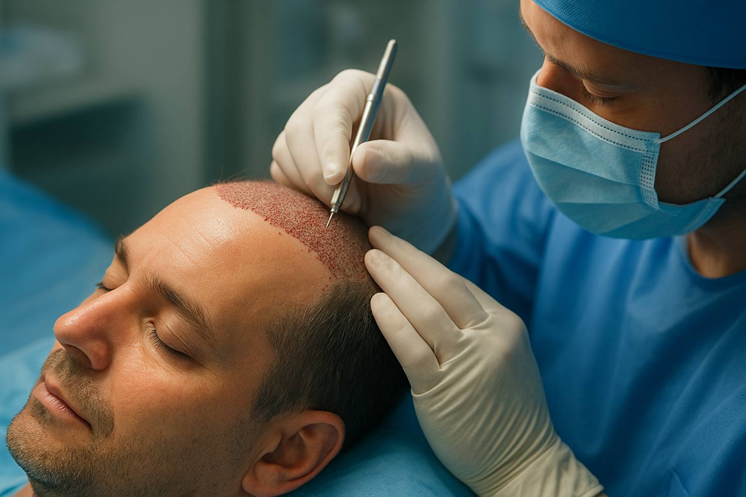 روش های کاشت مو